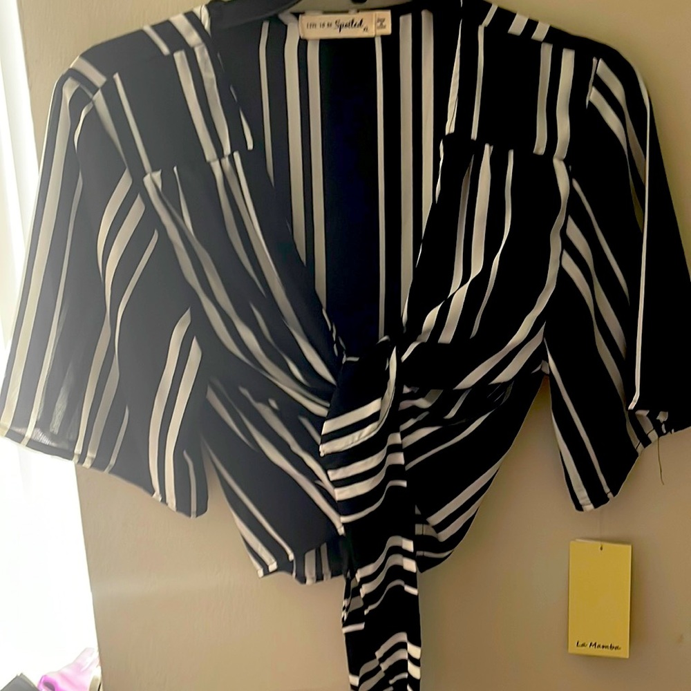 Crop top blouse